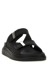 Alexander McQueen Rubber Sandals Black