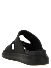 Alexander McQueen Rubber Sandals Black