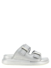 Alexander McQueen Hybrid Sandals Silver