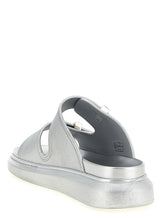 Alexander McQueen Hybrid Sandals Silver