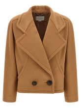 Stella Mccartney Double-breasted Coat Beige