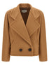 Stella Mccartney Double-breasted Coat Beige
