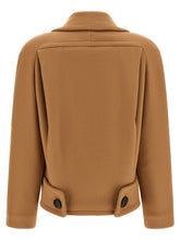 Stella Mccartney Double-breasted Coat Beige