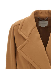 Stella Mccartney Double-breasted Coat Beige
