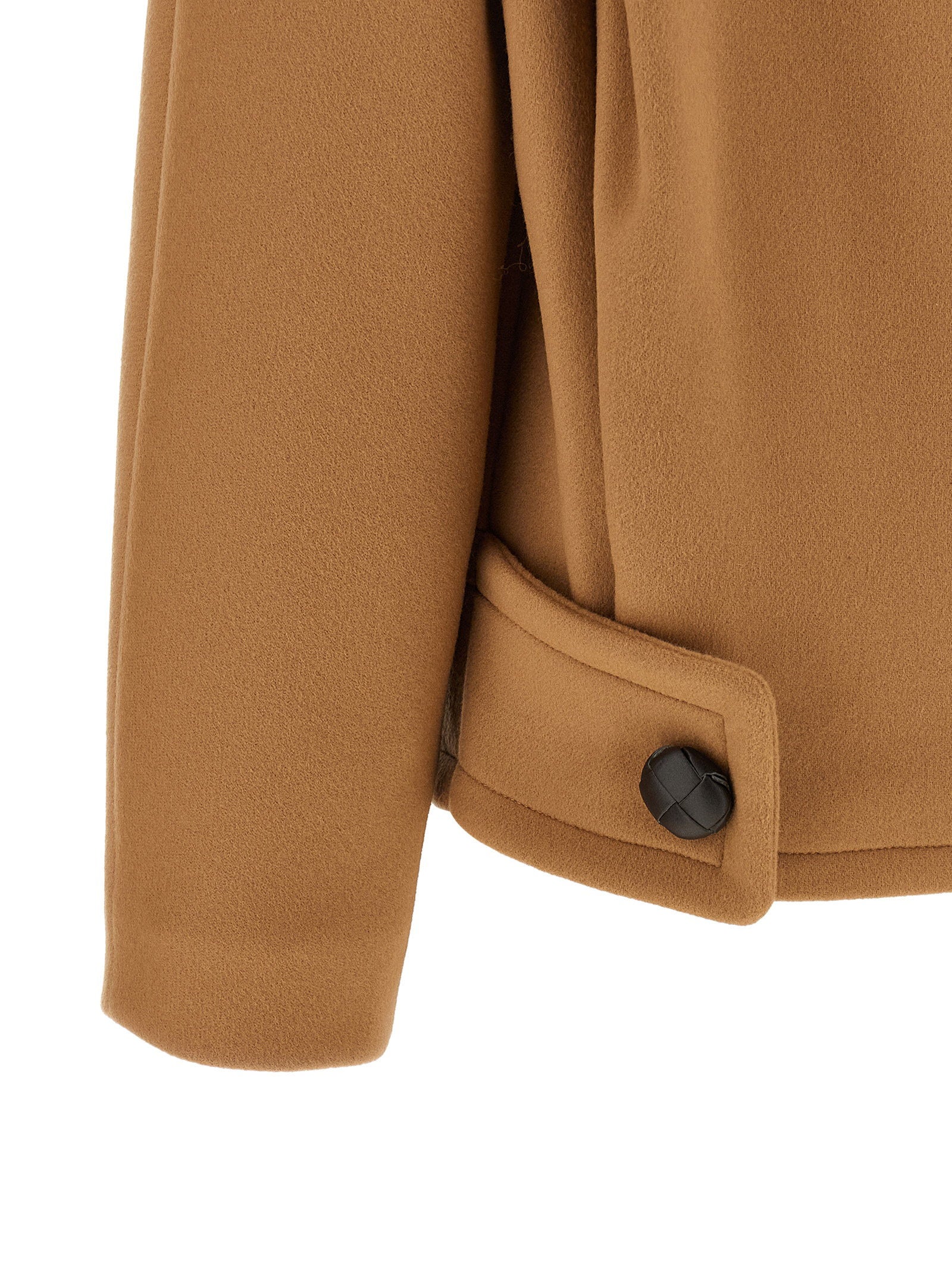Stella Mccartney Double-breasted Coat Beige