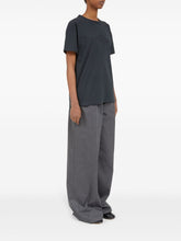 Maison Margiela Embroidered Four-Stitch Cotton T-Shirt Black black