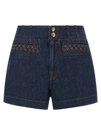 Zimmermann Aster Shorts Blue
