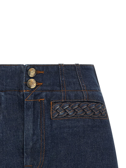 Zimmermann Aster Shorts Blue
