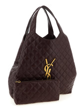 Saint Laurent Icare Maxi Shopping Bag Bordeaux