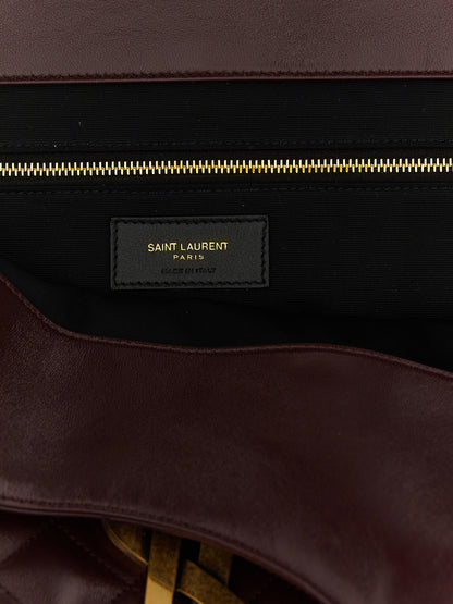 Saint Laurent Icare Maxi Shopping Bag Bordeaux