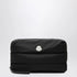 Moncler Caradoc Beauty Case In Quilted Black Nylon