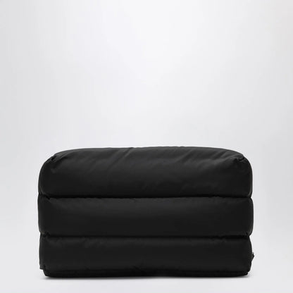 Moncler Caradoc Beauty Case In Quilted Black Nylon
