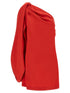 Stella Mccartney One-shoulder Dress Red