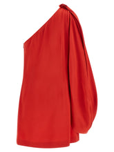 Stella Mccartney One-shoulder Dress Red