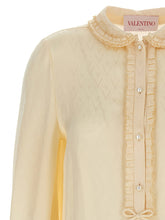 Valentino Garavani Toute La V Shirt Beige