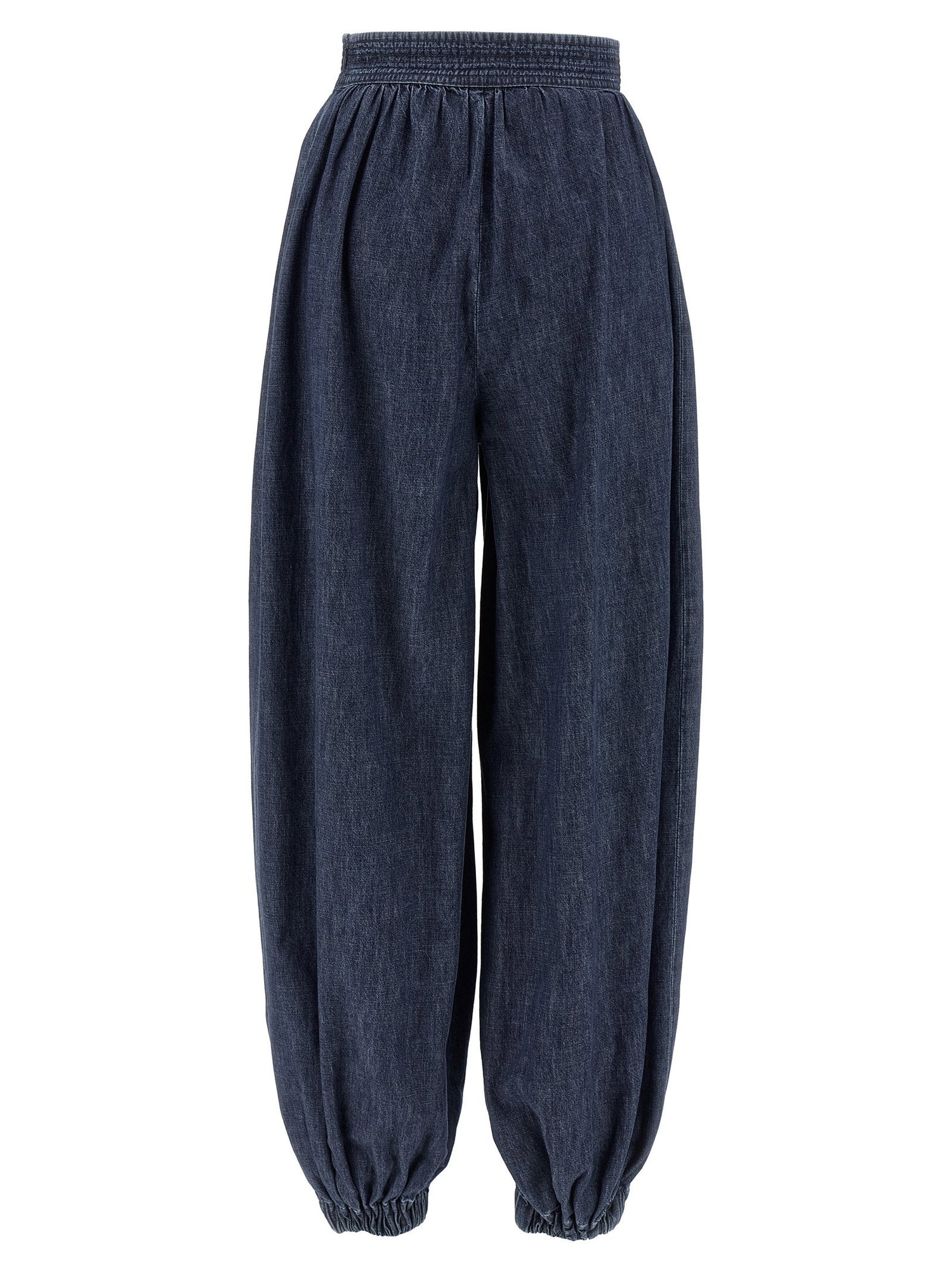 Valentino Garavani Denim Chambray Pants Blue