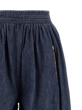 Valentino Garavani Denim Chambray Pants Blue