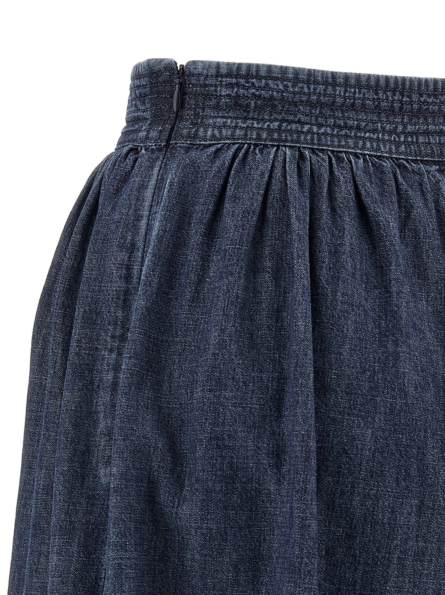 Valentino Garavani Denim Chambray Pants Blue