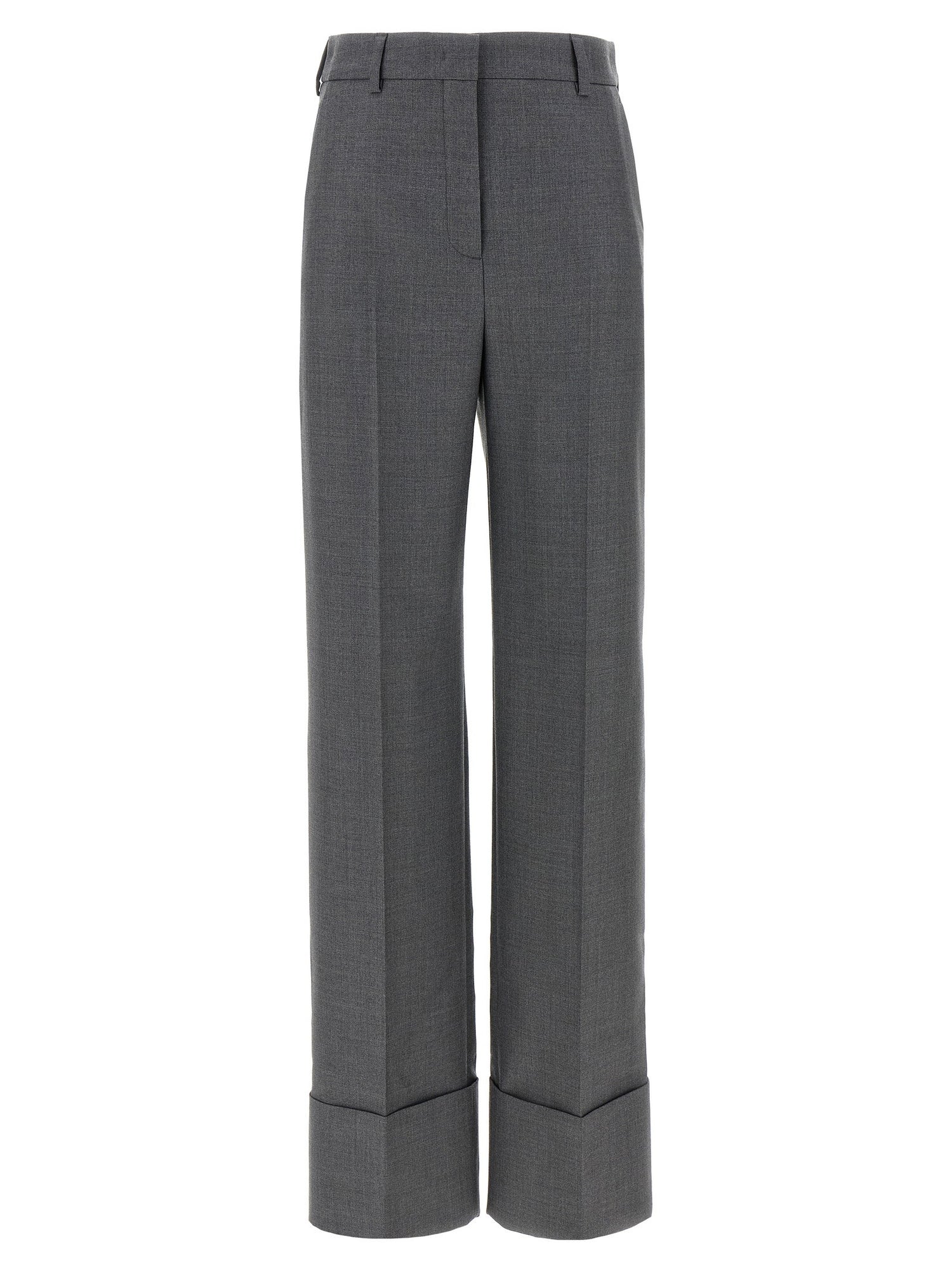 Valentino Garavani Wool Pants Gray
