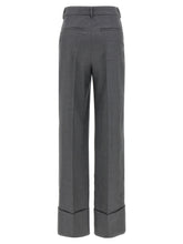 Valentino Garavani Wool Pants Gray