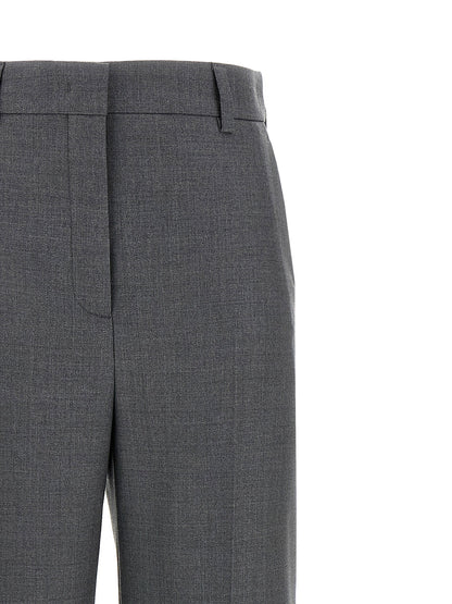 Valentino Garavani Wool Pants Gray