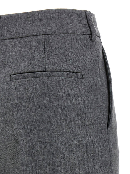 Valentino Garavani Wool Pants Gray