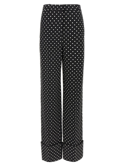 Valentino Garavani Supergran Pants White/black
