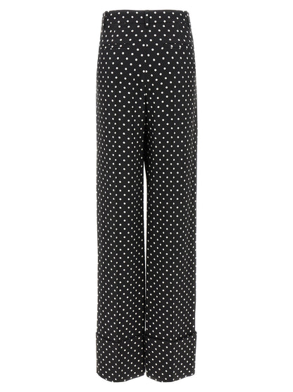 Valentino Garavani Supergran Pants White/black