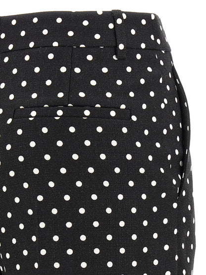 Valentino Garavani Supergran Pants White/black