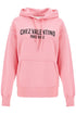 Valentino Garavani pink cotton hoodie with kangaroo pocket