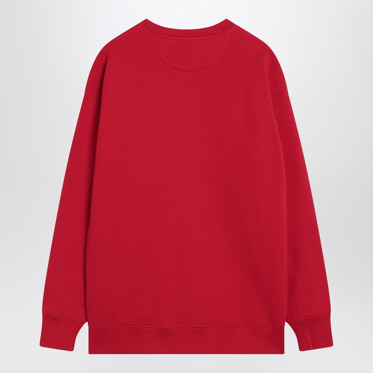 Valentino Chez Valentino Print Red Wool Sweatshirt Red