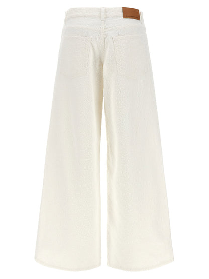 Stella Mccartney Jeans Boucle White