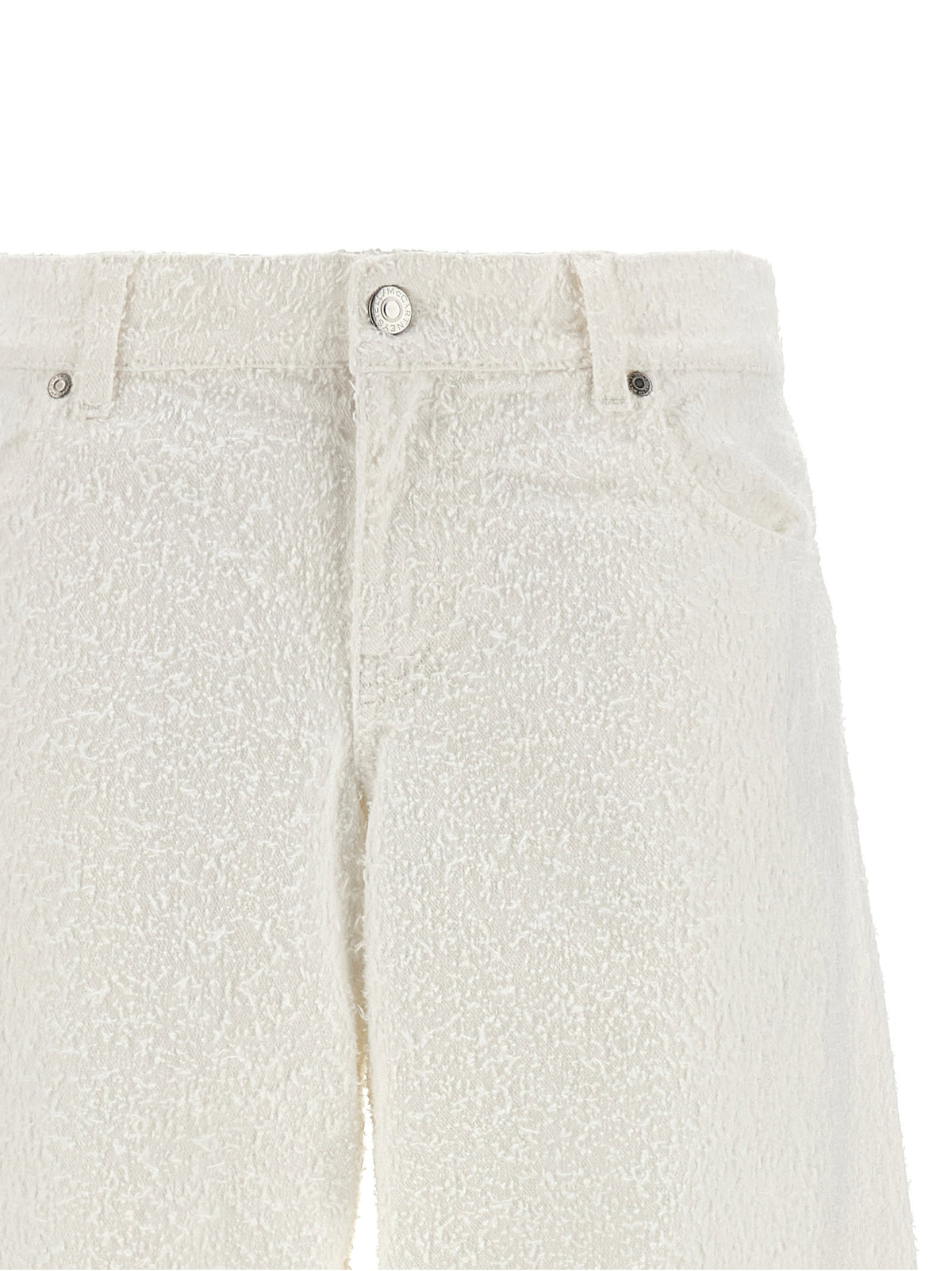 Stella Mccartney Jeans Boucle White