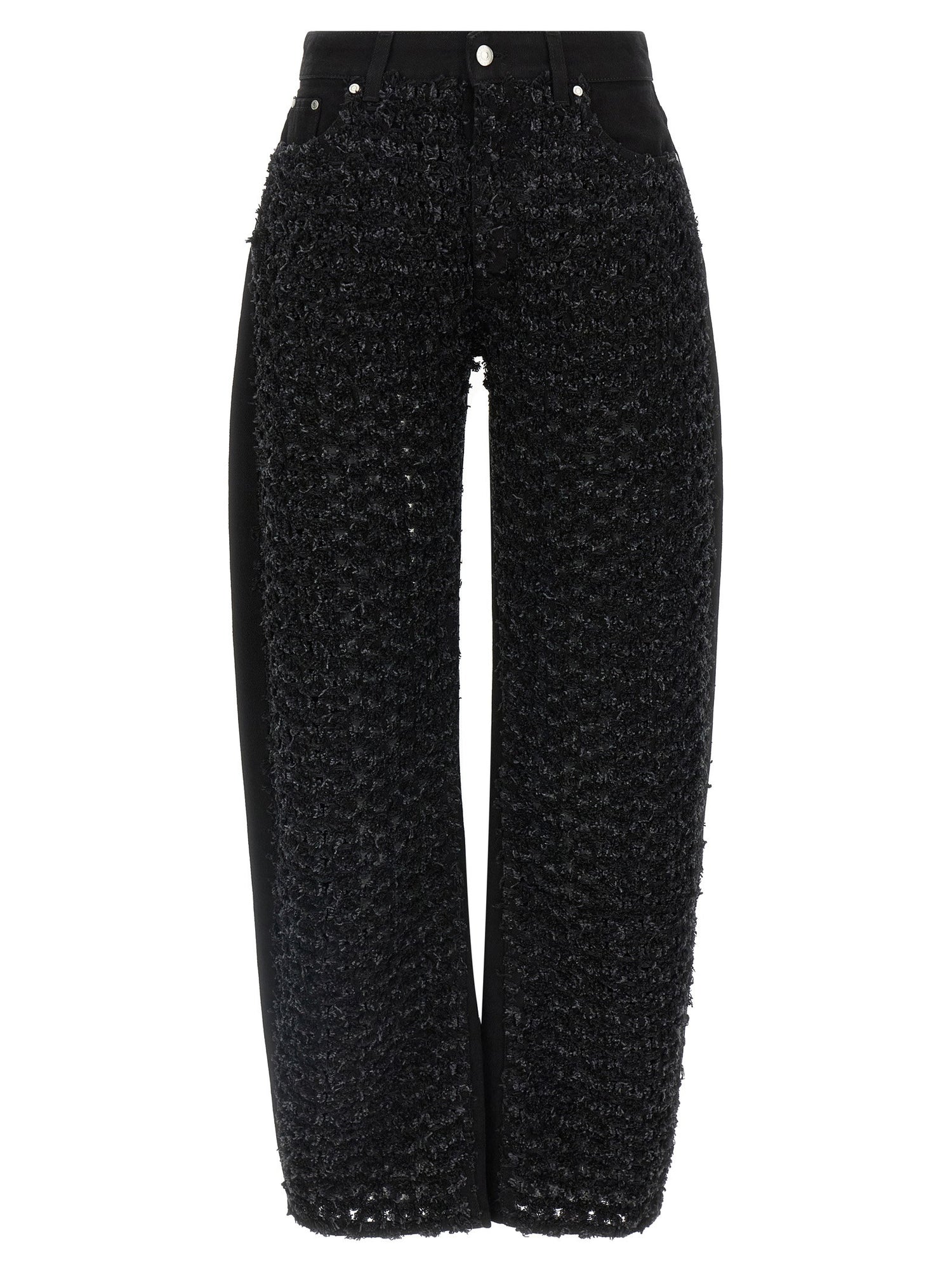 Stella Mccartney Bouclé Jeans Black