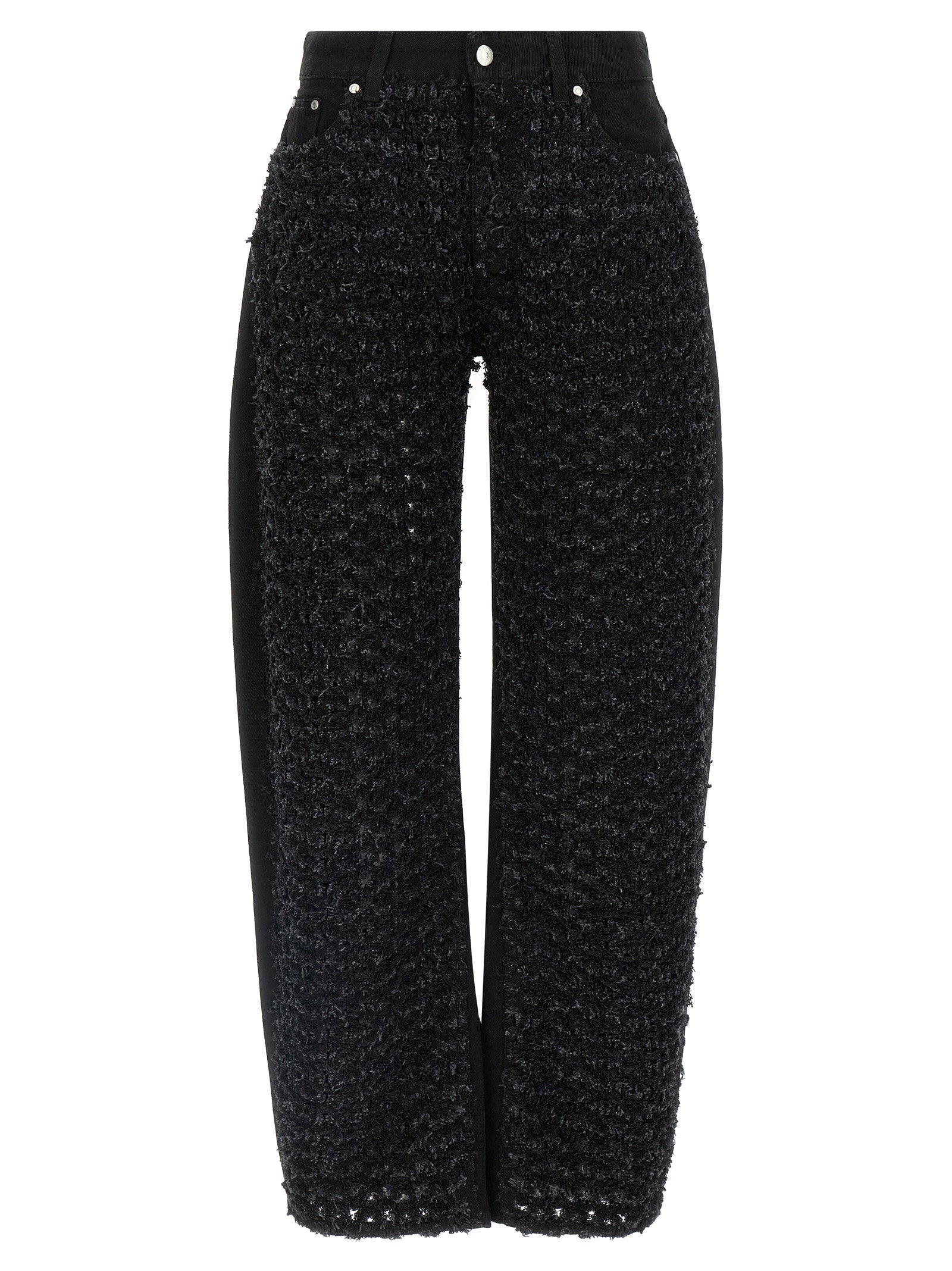 Stella Mccartney Bouclé Jeans Black