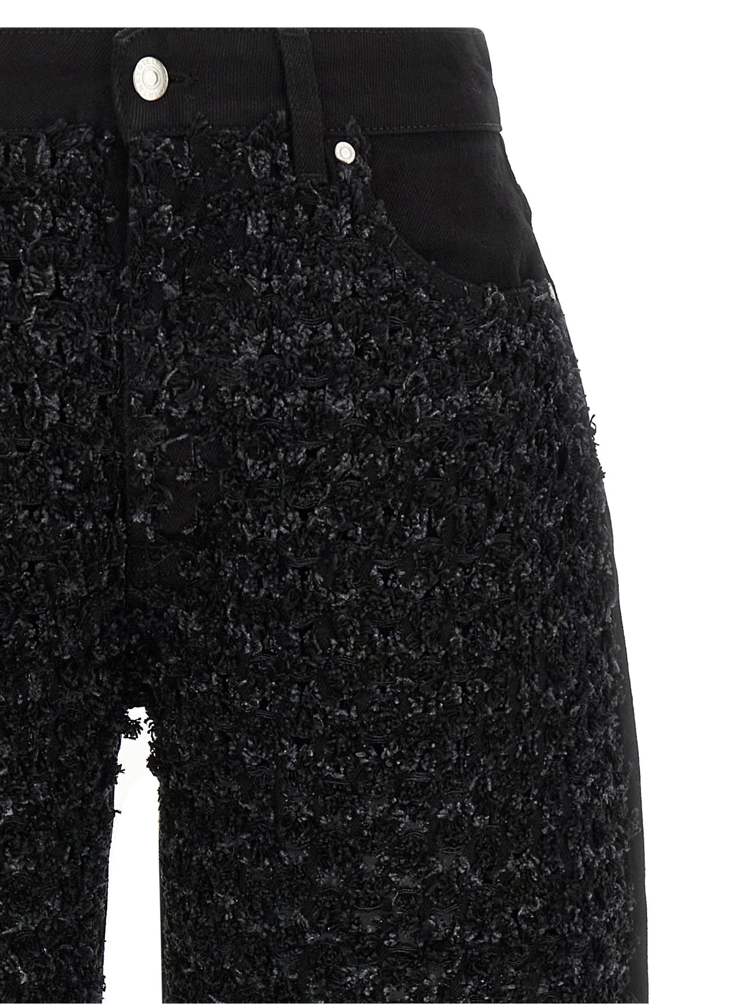 Stella Mccartney Bouclé Jeans Black