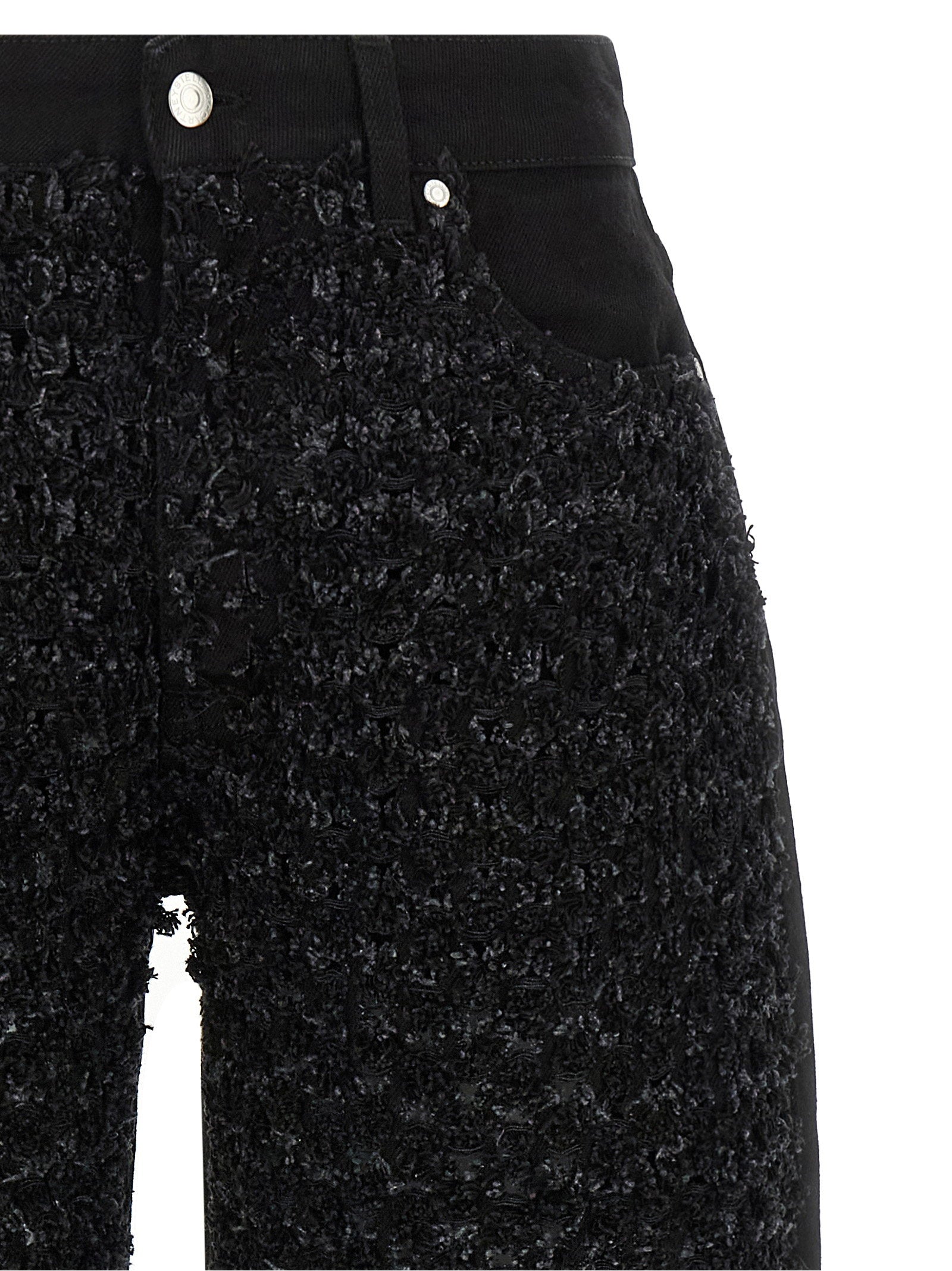 Stella Mccartney Bouclé Jeans Black