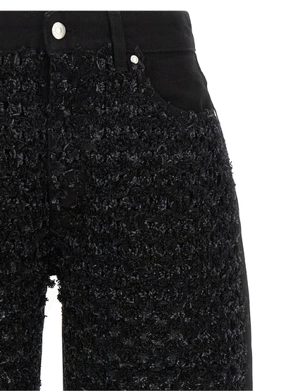 Stella Mccartney Bouclé Jeans Black