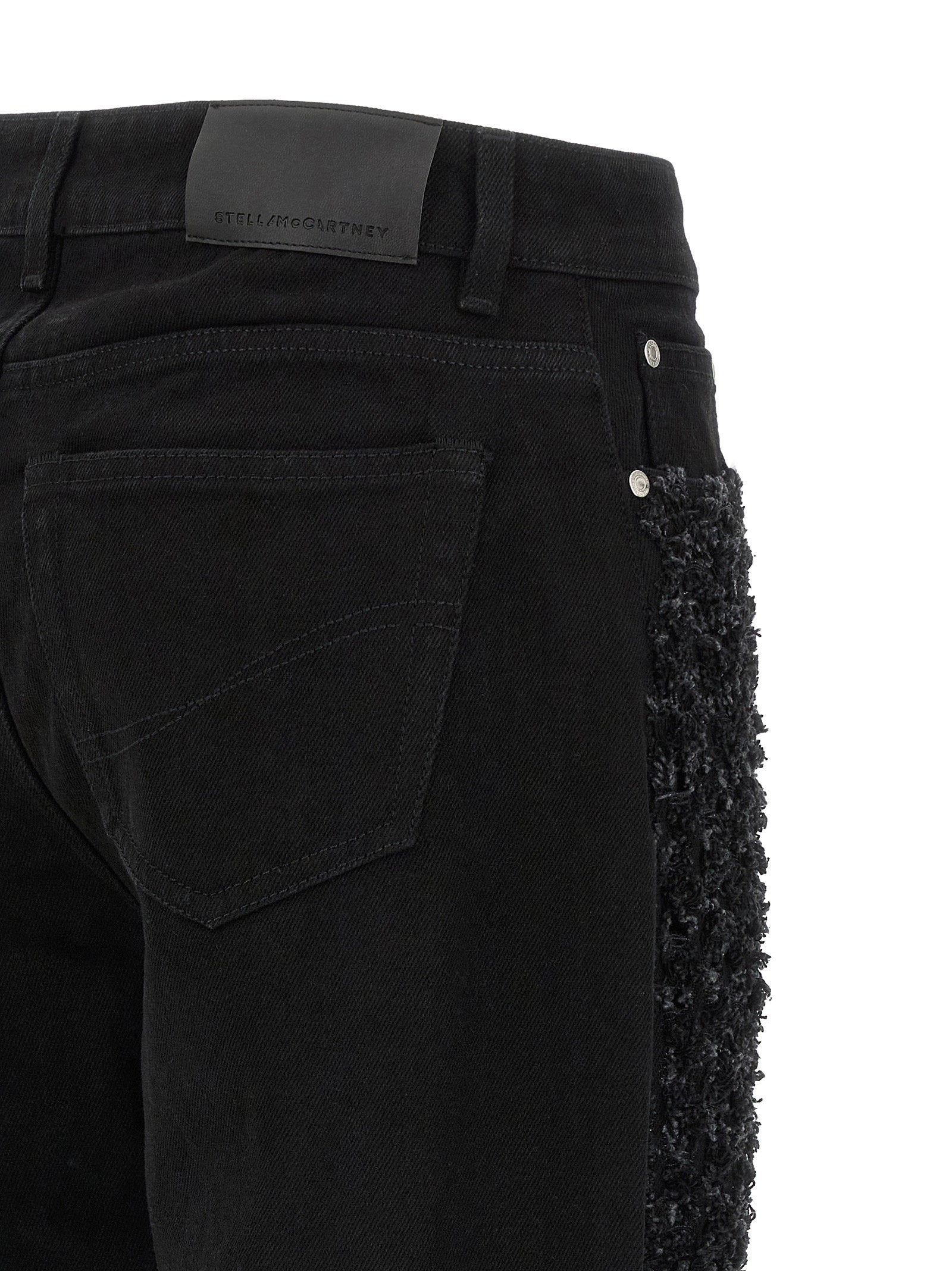 Stella Mccartney Bouclé Jeans Black
