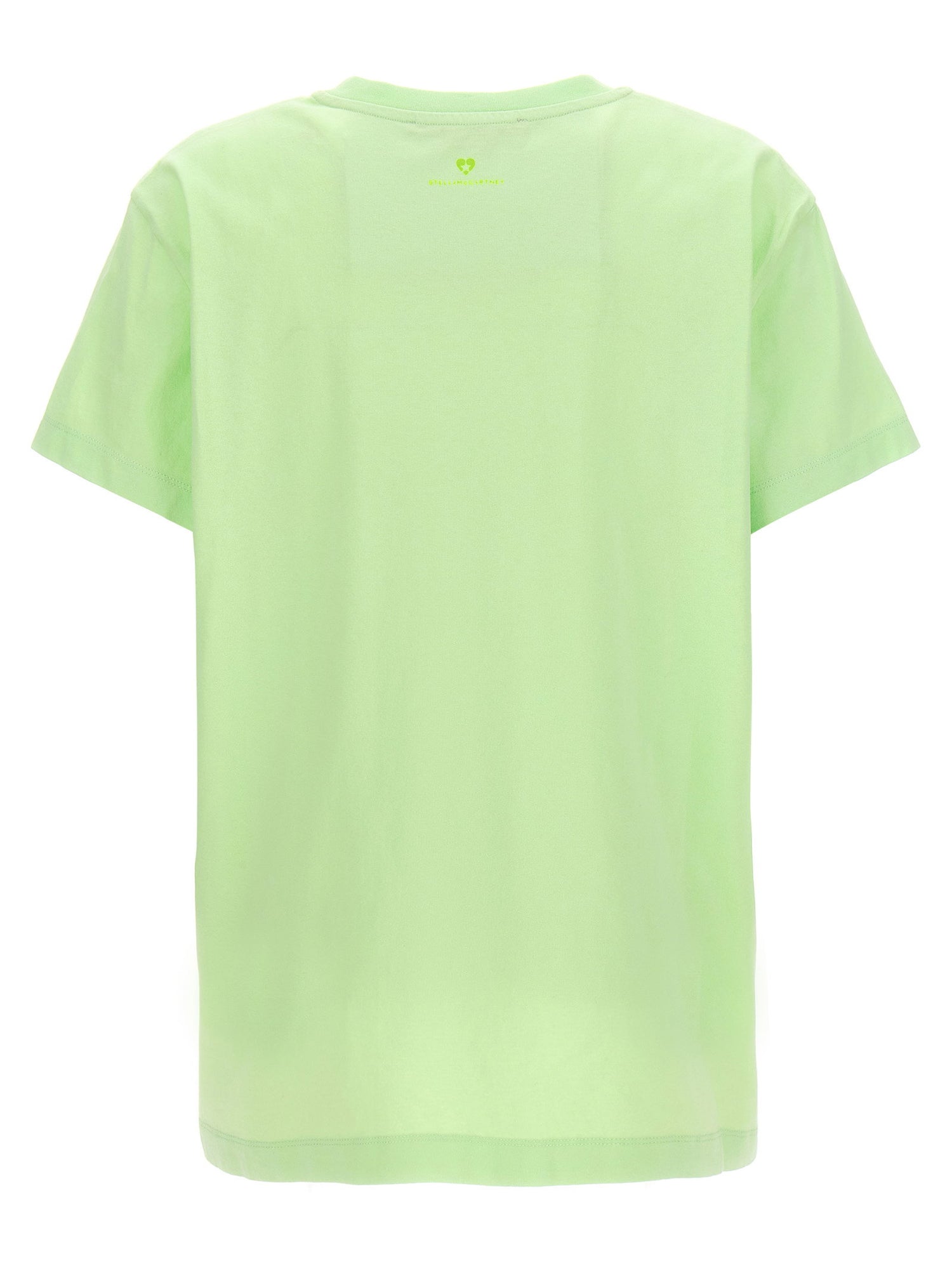Stella Mccartney Iconic Mini Heart T-shirt Green