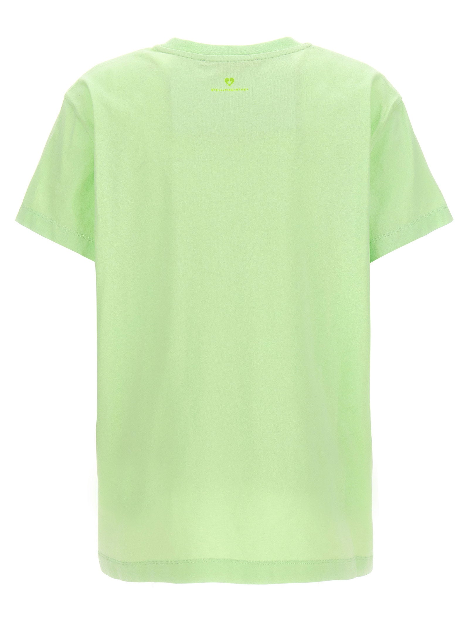 Stella Mccartney Iconic Mini Heart T-shirt Green
