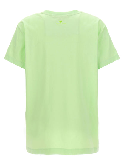 Stella Mccartney Iconic Mini Heart T-shirt Green