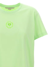 Stella Mccartney Iconic Mini Heart T-shirt Green