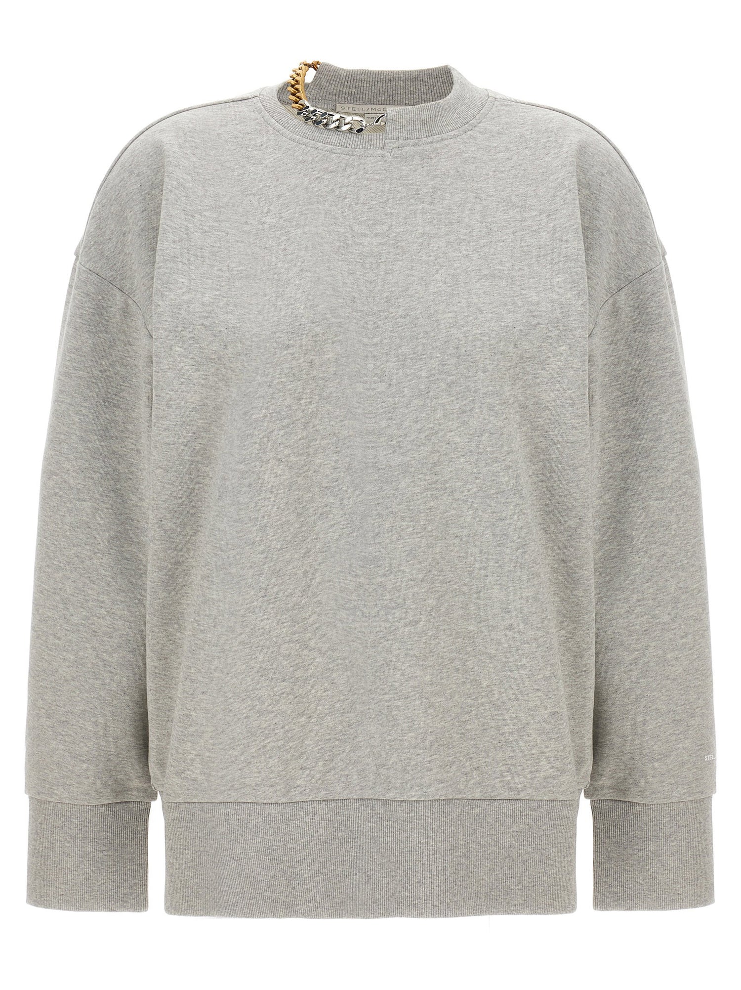 Stella Mccartney Chain Sweatshirt Gray