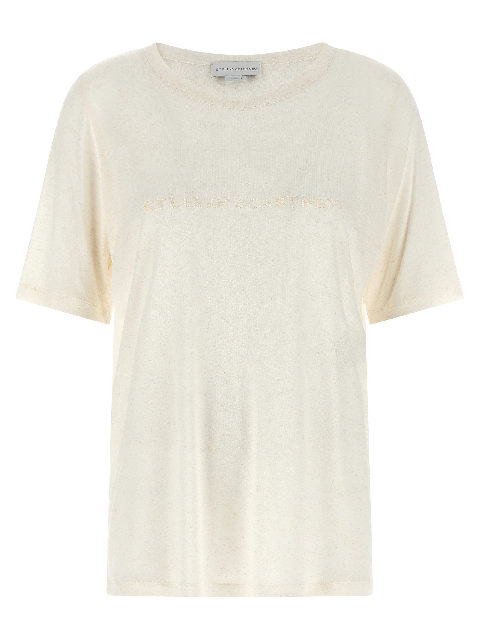 Stella Mccartney Beads Embroidery T-shirt White