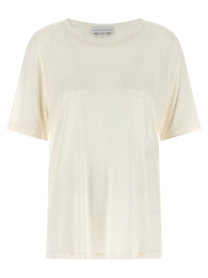 Stella Mccartney Beads Embroidery T-shirt White
