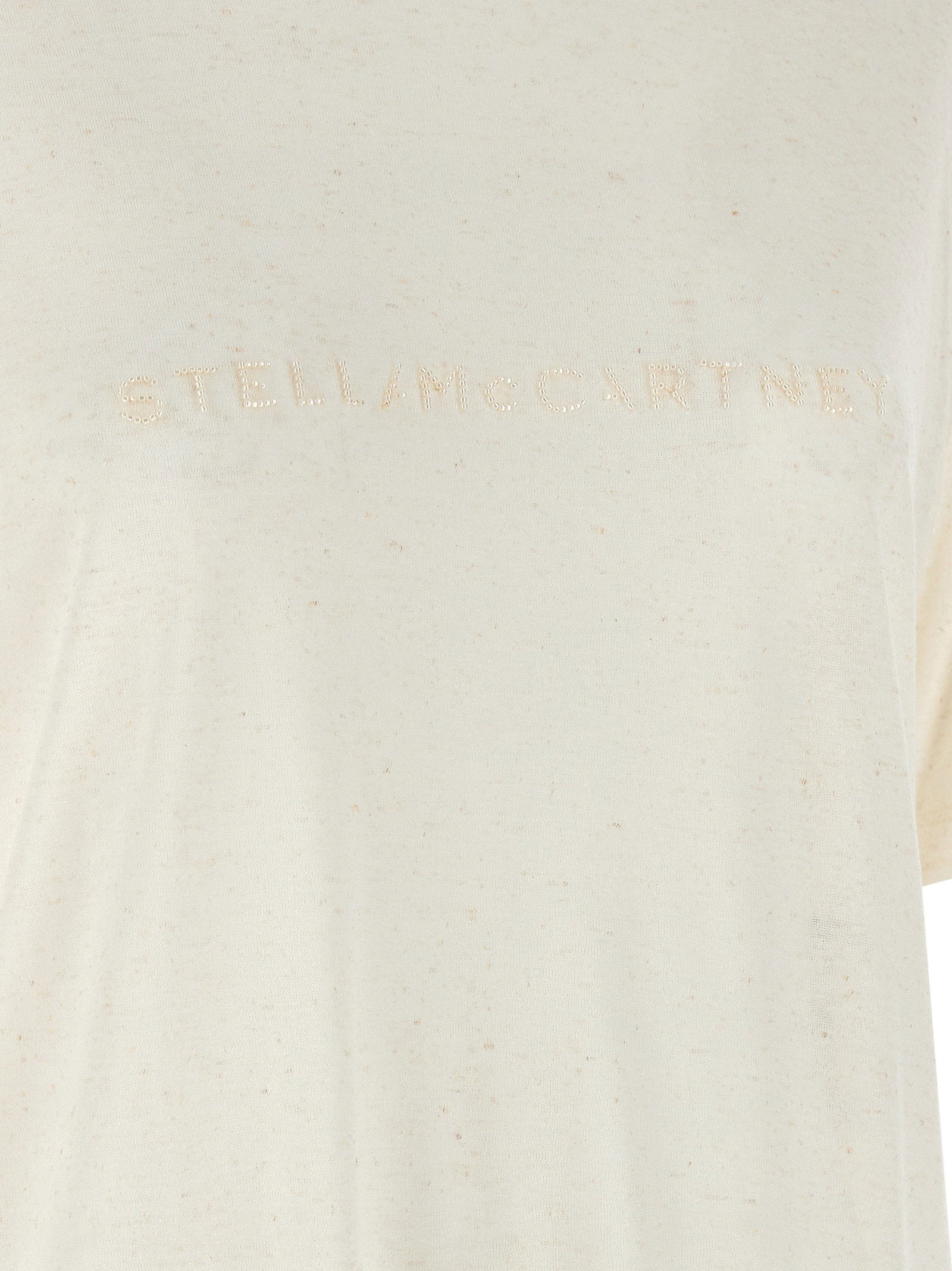 Stella Mccartney Beads Embroidery T-shirt White
