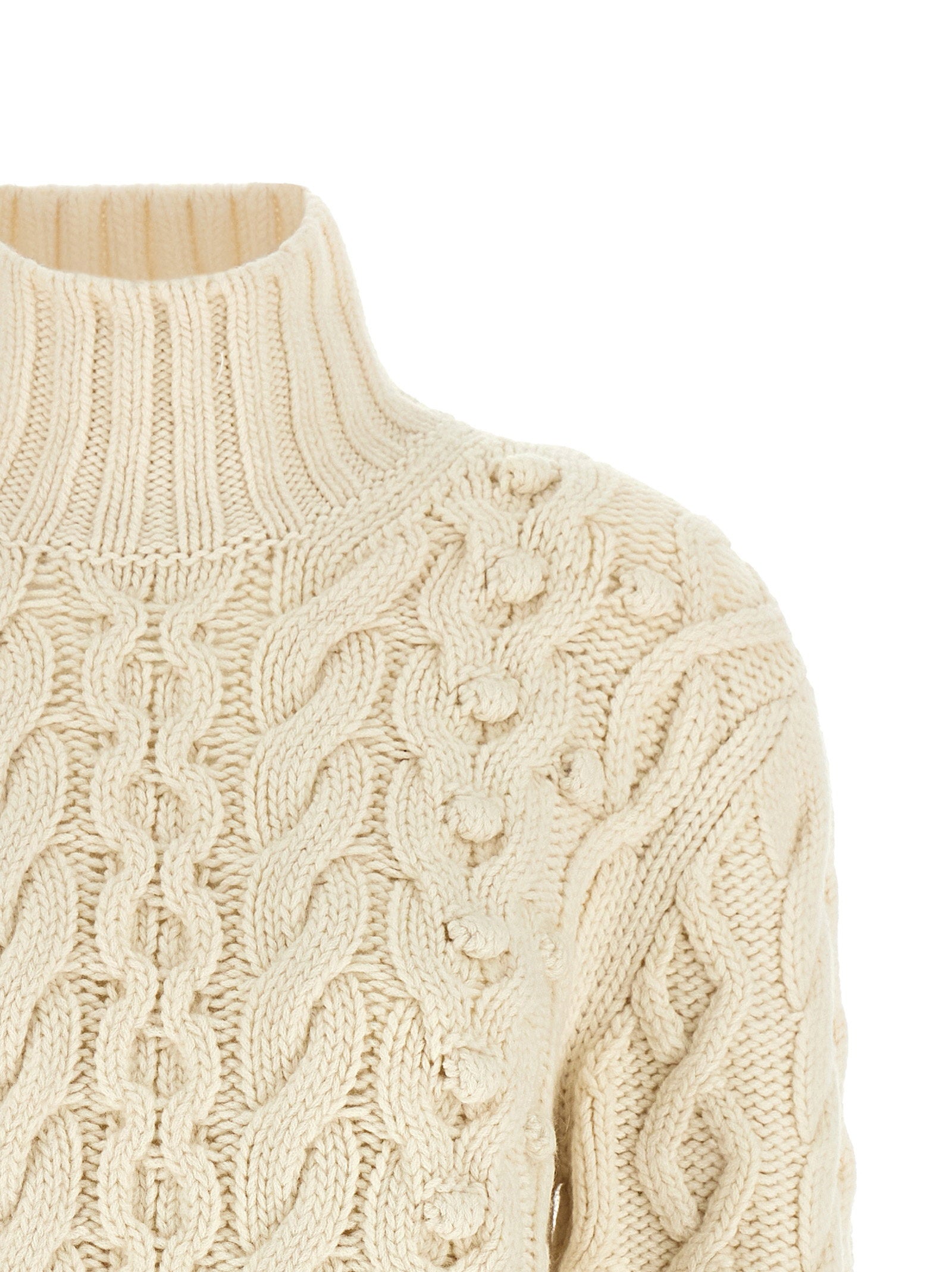Stella Mccartney Bobble Sweater White