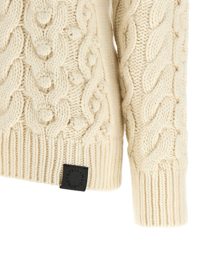 Stella Mccartney Bobble Sweater White