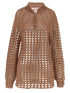 Valentino Garavani Openwork Sweater Multicolor